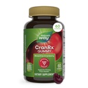 Via della natura CranRx Cranberry Gummies, Urinary Tract Health Support*, 100% intero Cranberry Fruit Concentrato con D-Mannose, Vitamina C, 60 Gummies (Packaging May Vary)