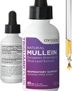 TriGuard MULLEIN Plus - Estratto di foglie di Mullein, Estratto di bacche di Elderberry & Olive Leaf Extract 2 fl oz | Supports Healthy Respiratory Function & Immune System | Alcohol-Free, Non-GMO, Tastes Great, Made in USA
