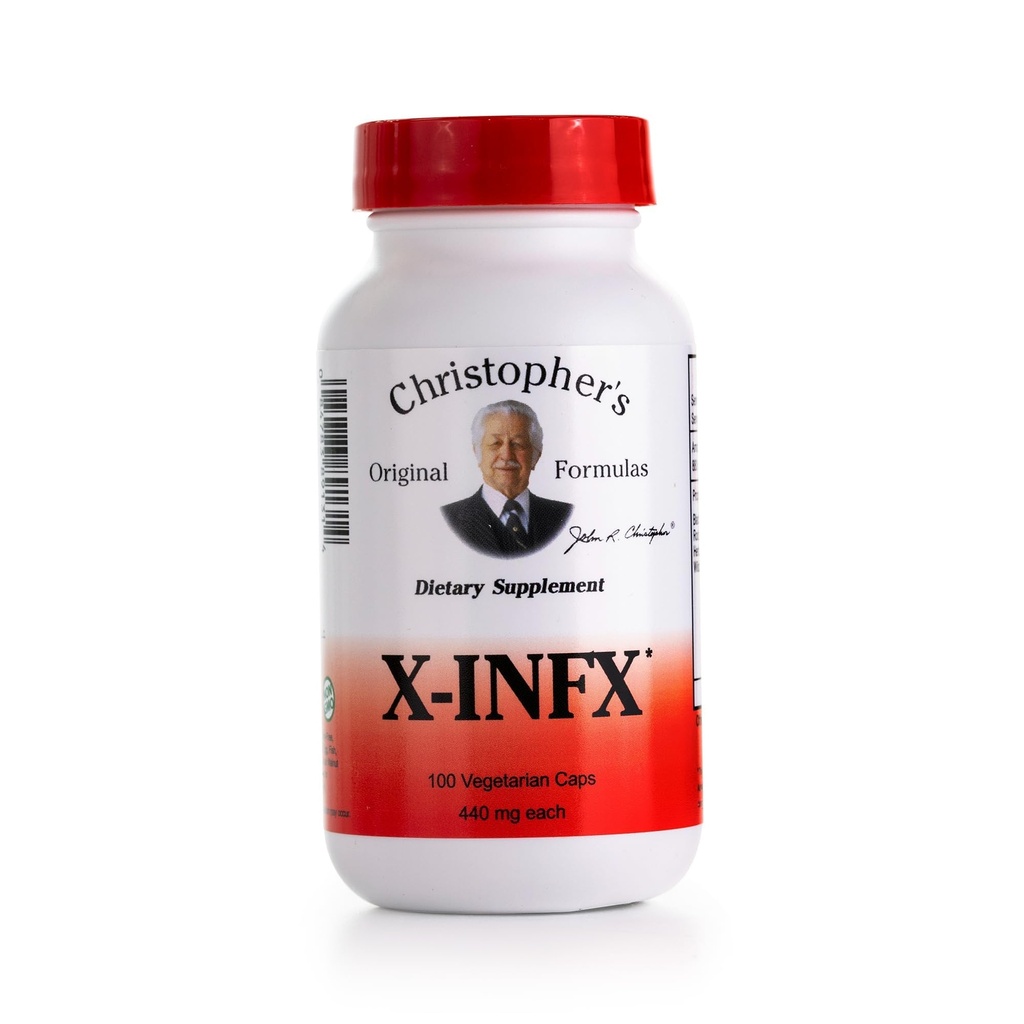 Formula originale di Christopher X-INFX Formula, supporto immunitario naturale, 100 caps