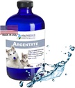 Vitality Science Argentate Ionic Silver per Cani | Promuove Oxygen-Rich Ambiente (16oz)