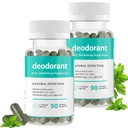 Body Deodorizing Supplement,Body Deodorizing Capsule,Body Deodorant Capsule per Detox, Digestione, Gut Health, Skin Support 90 Capsules (2)
