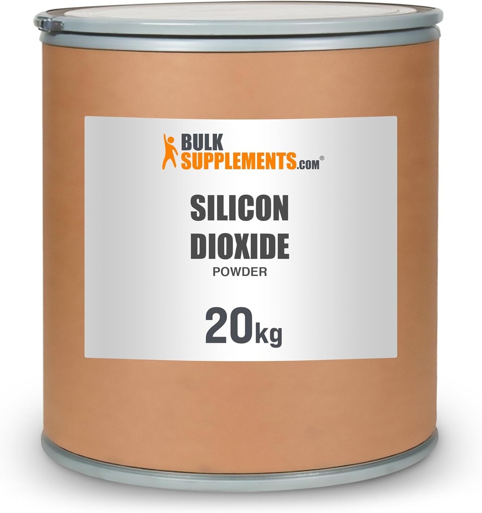 BulkSupplements.com Polvere di biossido di silicio (20 chilogrammi) (pacchetto di 1)