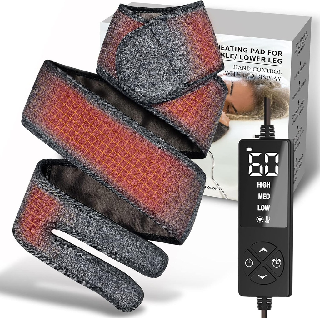 Lungo piccolo riscaldatore per braccio da polso braccio Elbow Pain Relief, Avvolto riscaldato per golfisti Tennis Elbow, Tunnel carpale Cubital, Artrite congiunta ginocchio Leg Ankle Plantar Fasciitis, Achille Tendonite