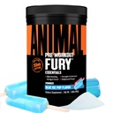 Animal Fury Pre Workout Powder – Blue Ice Pop, 350 mg di caffeina, aminoacidi BCAA, 2g Beta Alanine, Citrulline & tirosina, energia, messa a fuoco, resistenza, resistenza, preallenamento per uomini e donne, 30 Servings