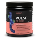 LEGION Pulse Pre Workout - Tutto naturale Nitric Oxide Preworkout Bere per aumentare l'energia, Creatina libero, naturalmente addolcito, Beta Alanine, Citrulline, Alpha GPC (Blue Raspberry)