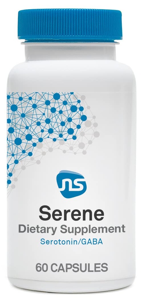 NeuroScience Deep Sleep Aid & Mood Support Supplement - Sereno - Supplemento al sonno calmo con 5-HTP - Encourage Rest & Healthy Sleep-Wake Funzione Senza Sacrificing Everyday Energy (60 capsule)