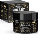 Shilajit Pure Himalayan Organic, Taolemi 50g Jar naturale Shilajit Resina per uomini e donne, 85+ Trace Minerals & Acido Fulvic, Pure Himalayan Extract, Natural Energy and Vitality Enhancer, 800MG, 62.5 Ser