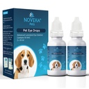 NOVEHA Pet Drops | Soluzione avanzata Lanosterol + NAC (2 x 10 mL)