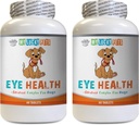 Dog Eye Supplement - Dog Eye Health - Formula Avanzata - Vantaggi Vision - Supporto Immune - Cane Vitamin Heart - 2 Bottiglie (120 Treats)
