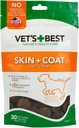 Migliore Skin & Coat Dog Integratori - Formulato con Vitamina E e Biotina per Mantenere Cani Pelle sana e Cappotto - 50 compresse masticabili