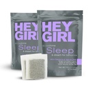 Hey Girl Sleep Tea - Natural Herbal Bedtime Tea Bags con camomilla, Passion Flower, Valerian Root, Lemon Balm - Calma, Relaxing Adults Sleepy Night Time Tea - Regali di relax per le donne 2-packs