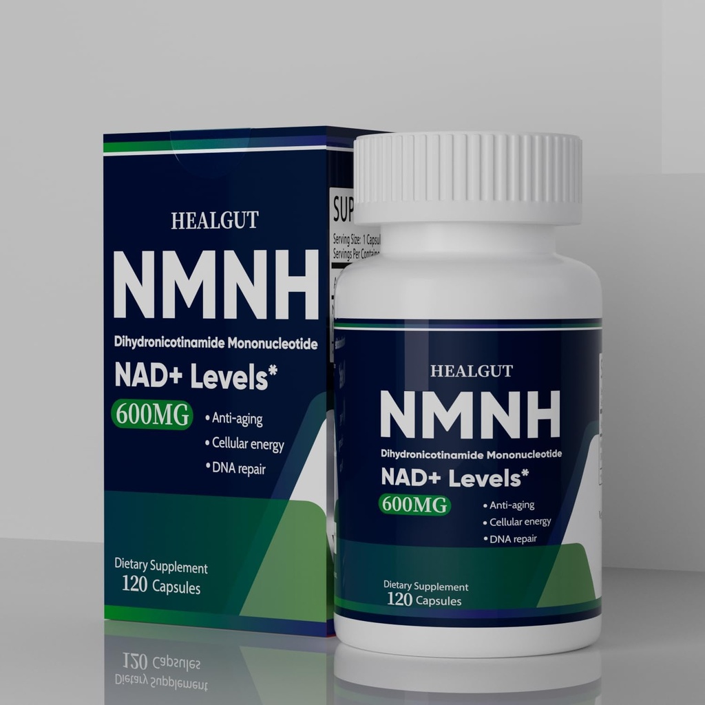 NMNH Supplemento per Anti-Aging Breakthrough - Boost NAD+ Livelli Più efficacemente di NMNH Liposome 120 capsule