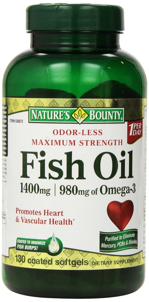 Natura Bounty Fish Oil