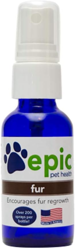 Fur - Tutti i supplementi di liquido naturale per la ricrescita dei capelli più veloce a causa di chirurgia o malattia - Applicare direttamente al corpo e mettere in cibo e acqua per i risultati più veloci - Multivitamin (Spray, 1 oncia)