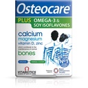 Vitabiotics Osteocare Plus 2-in-1 Formula - Calcium 800mg con vitamina D3, Magnesio, Zinco, e Omega-3 | Bone Salute e Immunità Multivitamina Supplemento per Uomini e Donne - 90 compresse