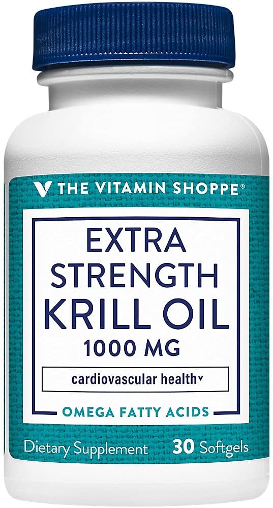 Olio di Krill Extra Strength - Certificato MSC Sostenibile - 1.000 MG (30 Softgels)