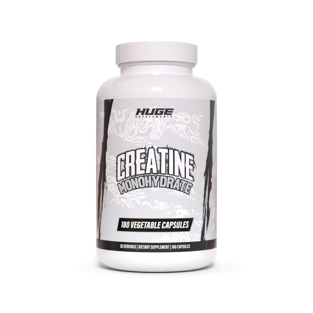 Creatina capsule monoidrato, 5g per porzione, scientificamente dosato per massimizzare la crescita muscolare magra, resistenza, recupero e prestazioni, testato con cura per la purezza, per gli uomini e le donne, capsule convenienti
