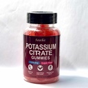 Gummie di Potassio Soorico - Citrato di potassio 1200mg per uomini e donne - Supporta Crampe di gambe e salute del muscolo