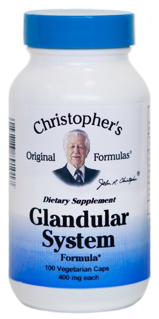 Dr. Christopher Formula Glandular System, 100 Count