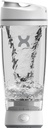 Promixx Original Shaker Bottiglia - alimentato a batteria per Smooth Protein Shakes - BPA Free, 20oz Cup (White)