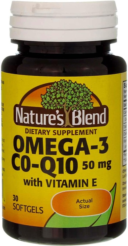 Blend Co-Q10 & Omega-3 30 Sgels