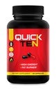 Quick Ten - Migliori pillole di perdita di peso - Metabolismo naturale Booster, Appetite Suppressant, Fat Burner Pills - Pillole dietetiche Premium per donne e uomini - Energy and Focus Blend - 60 capsule