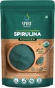 Polvere di Spirulina Organica, 100% Vegan, Cibo naturale di erbe con Proteine, Vitamine, Minerali, Non OGM, Non-Irradiazione, Certificato USDA (200 Gram)
