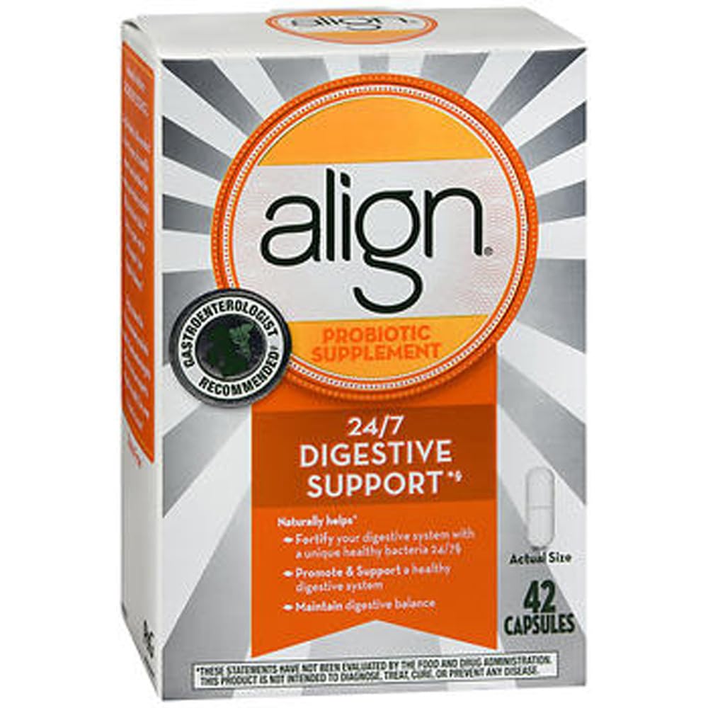 Prodotto di Align Probiotic Supplement Capsule, 2 pk./42 ct. [Biz Discount]