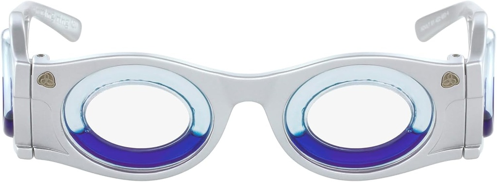 Bicchieri da imbarco - Occhiali da calzino - Tecnologia Originale Contro Malattia Mare e Malattia dell'automobile - Efficace in Minuti - 100% Naturale (Argento)