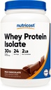 Isolato di proteine del siero di Nutricost (cioccolato di latte) 2LBS