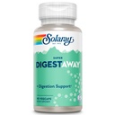 SOLARAY Super Digestaway Digestive Enzymes - Pancreatin, Papain, Ginger, Pepsin, Betaine HCl, Aloe Vera e altro - Digestione e supporto per l'assorbimento dei nutrienti - Lab verificato - 90 VegCaps