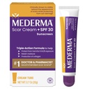 Mederma Scar Cream Plus SPF 30 - Trattamento avanzato delle cicatrici, protegge dal danno solare, riduce l'apparizione di cicatrici da acne, ustioni, chirurgia e lesioni, 0.7 oz