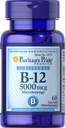 Puritans Pride Vitamin B-12 aiuta a convertire il cibo in energia* 5000 Mcg Sublingual- Microlozenges, 60 conte (Pacchetto di 1)