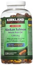Kirkland Firma 100% Wild Alaskan Salmon Oil 90 EPA 110 DHA 1200mg - 320 Enteric Coated Softgels