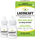 LASTACAFT Una volta Daily Eye Allergy Itch Relief Drops, (2 Conte) 120 Day Supply, Esclusiva