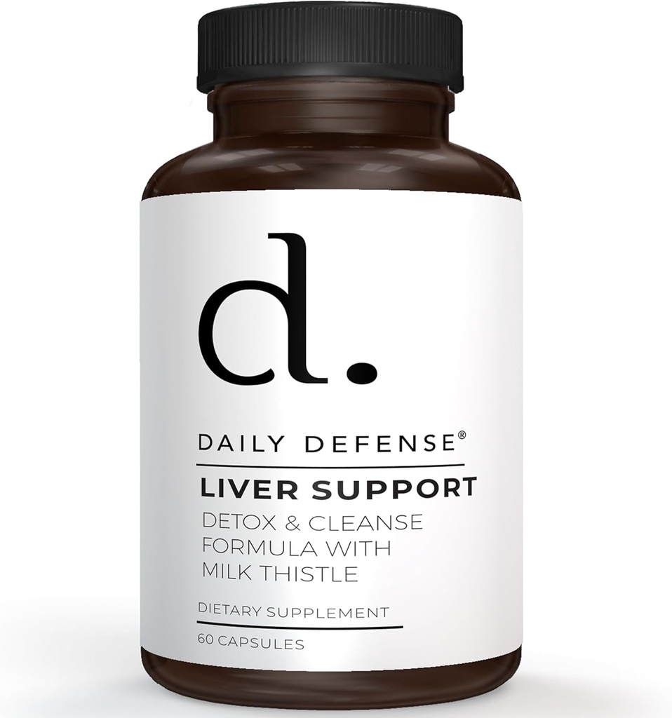 Formula di pulizia e disintossicazione e riparazione del fegato - Integratore di supporto del fegato con l'estratto di carciofo per la salute del fegato - Detossi del fegato del cardo del latte con gli estratti della foglia di dadelion - 60 capsule
