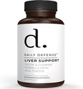 Formula di pulizia e disintossicazione e riparazione del fegato - Integratore di supporto del fegato con l'estratto di carciofo per la salute del fegato - Detossi del fegato del cardo del latte con gli estratti della foglia di dadelion - 60 capsule