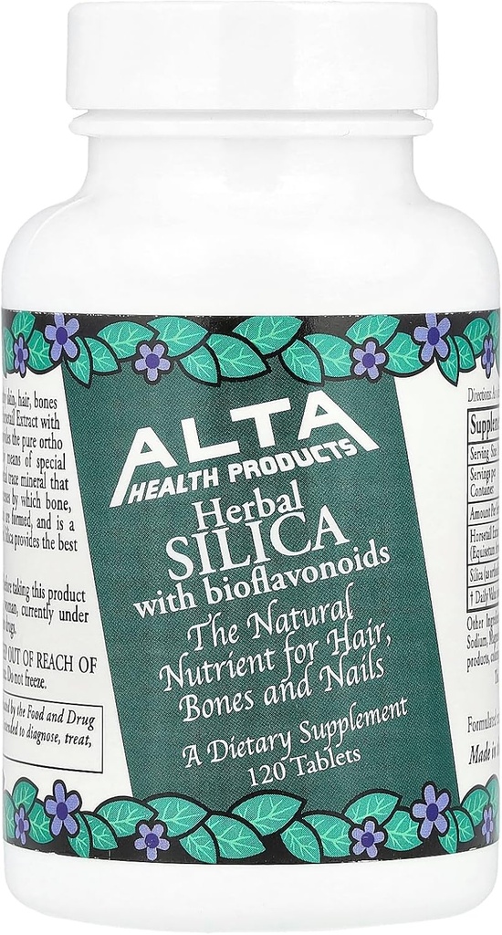 Alta Salute Prodotti - Silica con Bioflavonoidi, 500 mg, 120 compresse