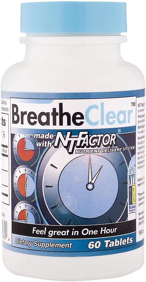 Respirare chiaro con NT Factor (60 compresse)