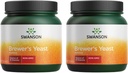 Swanson 100% polvere di lievito di birra pura OGM-Free 1 lb (454 g) Pwdr (2 confezione)