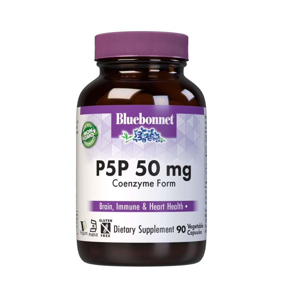 Bluebonnet Nutrition - CellularActive P-5-P 50mg - 90 capsule vegetariane
