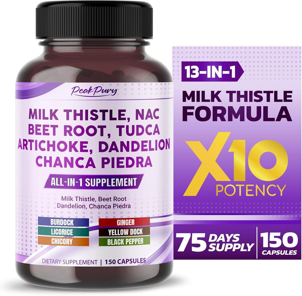 Latte Thistle NAC Beet Root Artichoke Dandelion - Made in USA