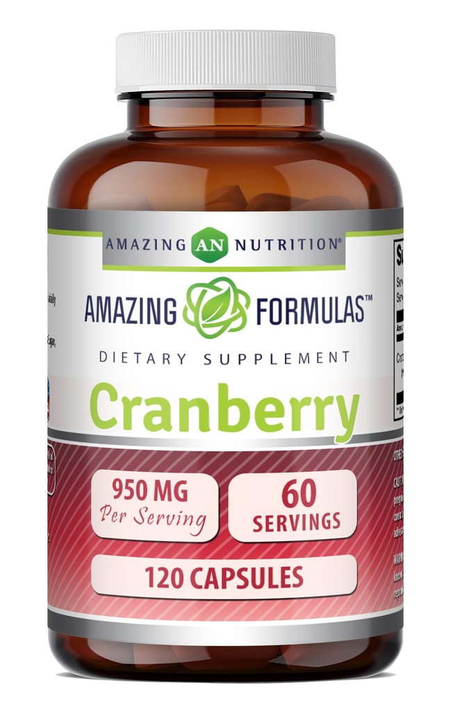 Incredibile formula estratto di mirtillo | 950 Mg per servire | 120 capsule supplemento | Non-GMO, senza glutine, fatto in USA