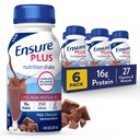 Assicurare Plus Milk Chocolate Nutrition Shake | Meal Sostituzione Shake | Pronto per bere | 16g Protein e 27 Vitamine e Minerali | 8 fl oz - 6 Pack