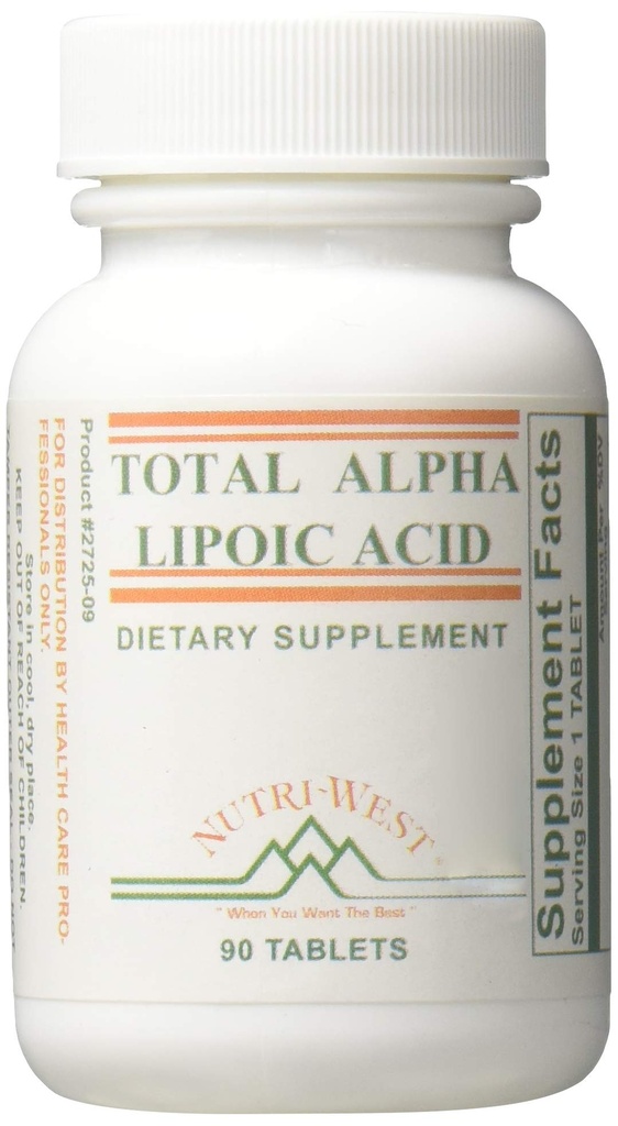 Nutri-West - Acido Lipoico Totale Alfa -90 di Nutri-West