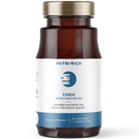 Nutri-Rich CoQ10 Softgels, Coenzyme Q10 Ubiquinone per il cuore e l'energia, Uso statino e la salute cellulare, Terze Parti Testato, Qualità GMP, No Artificial Additives, No Soy, Gluten Free, 90 Conte