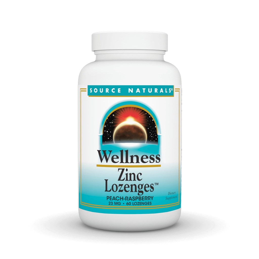 Fonte Naturals Wellness Zinc Lozenges - 60 Lozenges