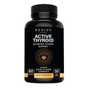 Supporto tiroideo: Potente miscela di Ashwagandha, iodio, selenio, magnesio, zinco, vitamina B12 & di più per la salute ottimale - 60 capsule