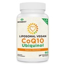 Besibest 1000mg Liposomal CoQ10 Ubiquinol, 60 Vegan Softgels, ad alto assorbimento Ubiquinol CoQ10 Supplemento, Forma antiossidante attiva di Coenzyme Q10 per la funzione del cuore e la produzione di energia