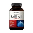 NatureBell Antarctic Krill Oil 1.000mg - 240 Softgels - Omega-3 Heart, Joint & Immune Health Support* - High EPA DHA con Astaxanthin - Non-GMO & Gluten-Free